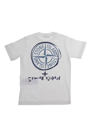 logo print T-shirt STONE ISLAND KIDS | L1S162100009S0377V0001
